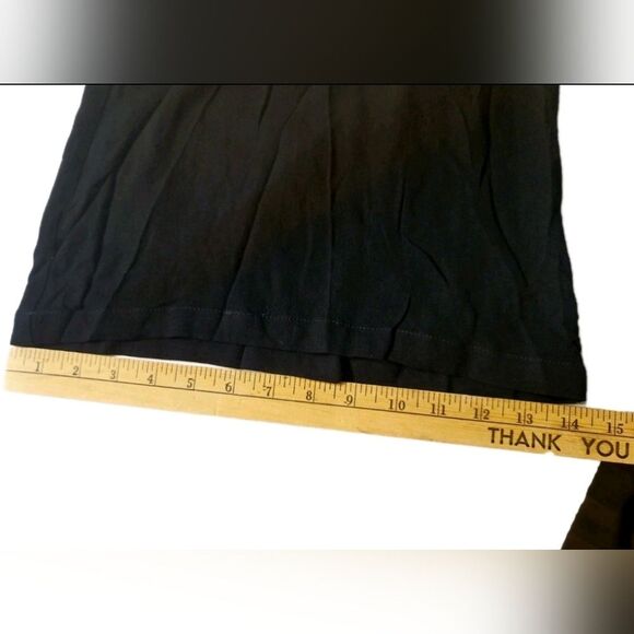 Petal & Pup Crosby Jumpsuit Cropped Straight Leg 100% Rayon Black Women's Size M - Picture 12 of 14